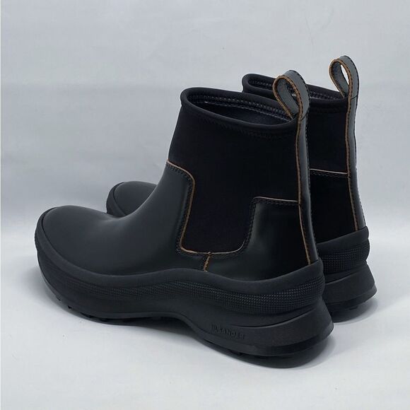 Jil Sander Men’s Leather Ankle Boots size 42/us size 9 - Picture 7 of 14